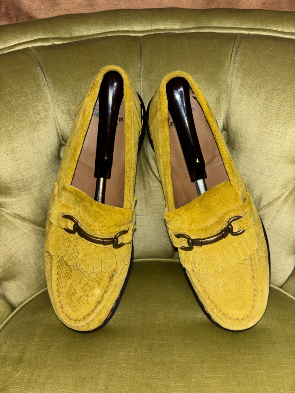 Dr. Martens ADRIAN SNAFFLE Loafers Suede AW006 Size 12